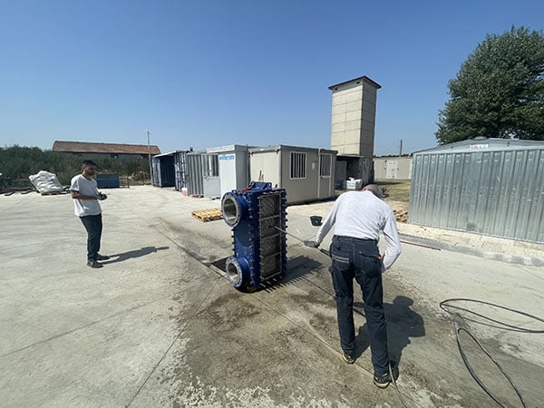 Manutenzione scambiatori di calore industriali